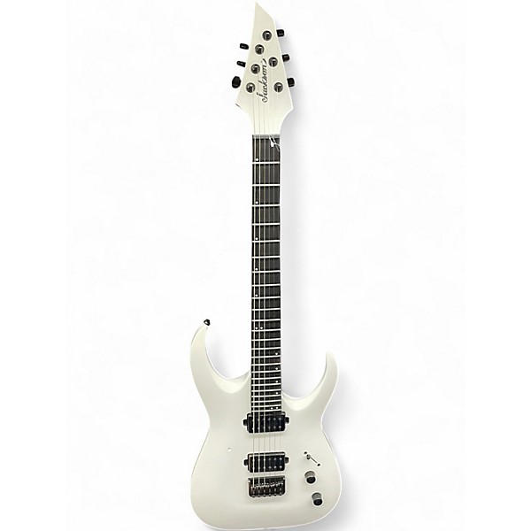 Used Jackson Pro Series Misha Mansoor Signature Juggernaut HT6 Alpine White Solid Body Electric Guitar