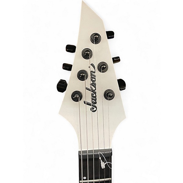 Used Jackson Pro Series Misha Mansoor Signature Juggernaut HT6 Alpine White Solid Body Electric Guitar