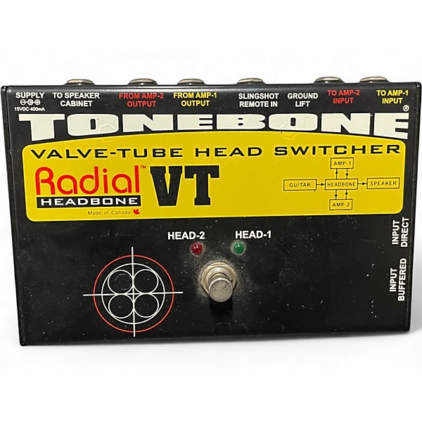 Used Radial Engineering ToneBone Valve Tube Head Switcher Footswitch