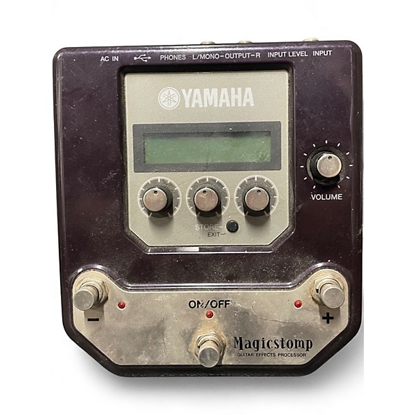 YAMAHA MagicStomp マジックストンプ　マルチエフェクター　ヤマハ Yahoo!オークション -「yamaha magic stomp」の落札相場・落札価格