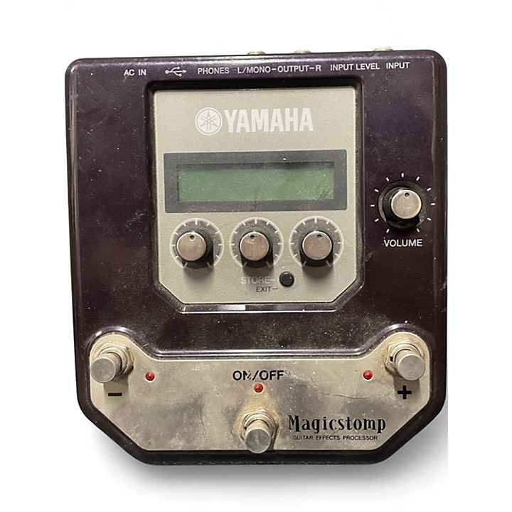 YAMAHA Magicstomp ギターエフェクター *ジャンク Used Yamaha MagicStomp Effect Processor | Guitar Center
