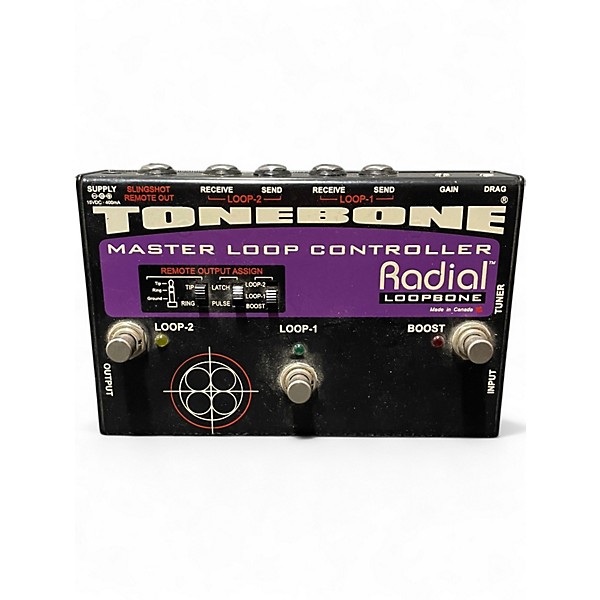 Used Radial Engineering Tonebone Master Loop Controller Pedal