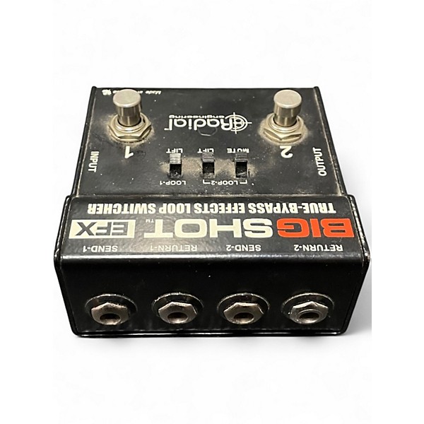 Used Radial Engineering Big Shot EFX True Bypass Effects Loop Pedal