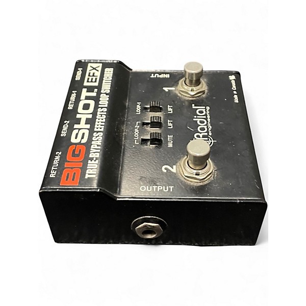 Used Radial Engineering Big Shot EFX True Bypass Effects Loop Pedal