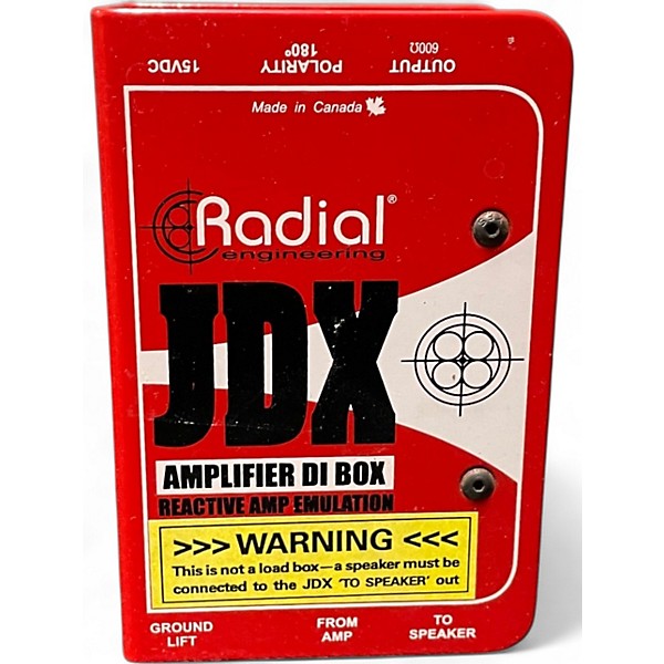 Used Radial Engineering JDX Amp Di  Direct Box