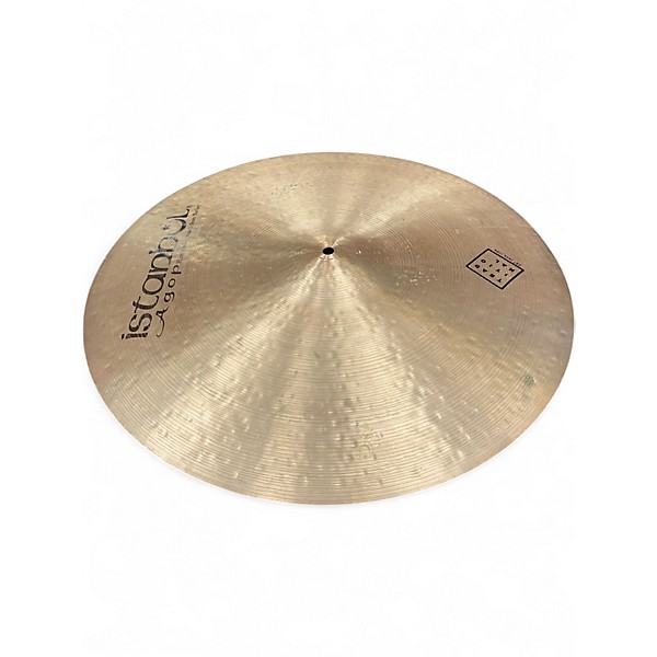 Used Istanbul Agop 22in TRADITIONAL 22" JAZZ RIDE Cymbal