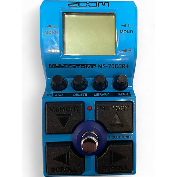 ギター ZOOM MS70CDR Amazon.com: Zoom MS-70CDR MultiStomp Guitar Effects Pedal