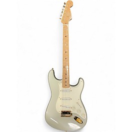 Used 1997 Fender Custom Shop 1958 Stratocaster Inca Silver Solid Body Electric Guitar