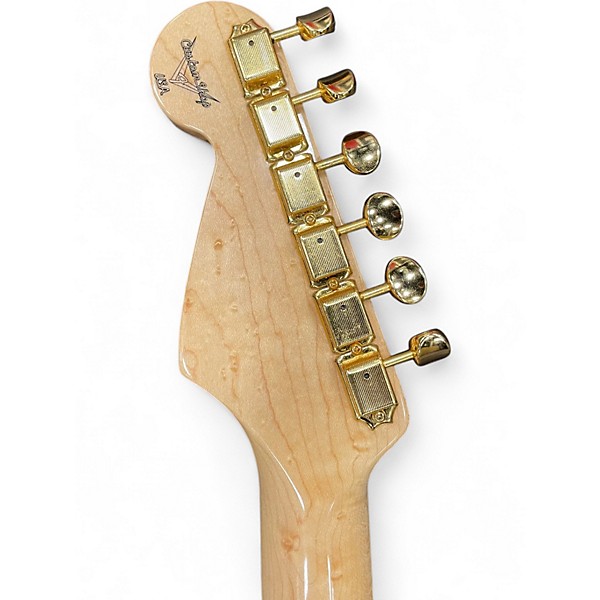 Used 1997 Fender Custom Shop 1958 Stratocaster Inca Silver Solid Body Electric Guitar