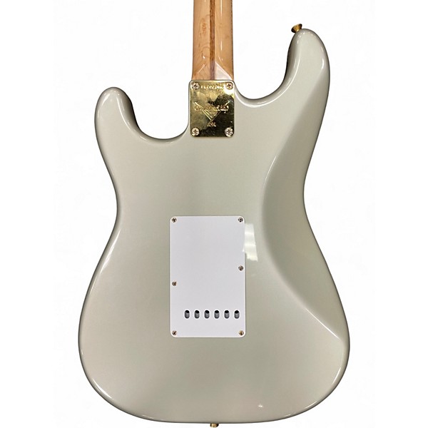 Used 1997 Fender Custom Shop 1958 Stratocaster Inca Silver Solid Body Electric Guitar