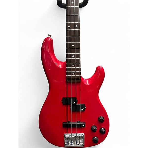 Used Fender P-Bass light Red Electric Bass Guitar
