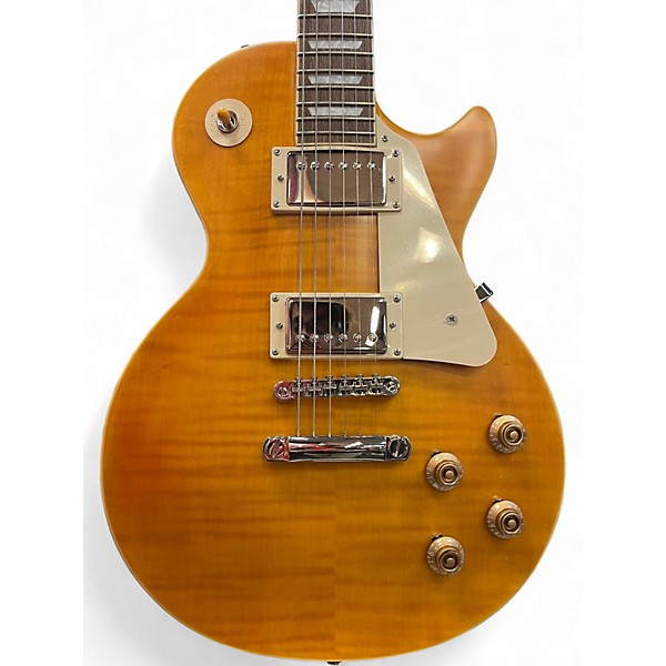 Used Epiphone Jo Bonamassa Signature Lazarus 59 Les Paul Standard Amber Solid Body Electric Guitar