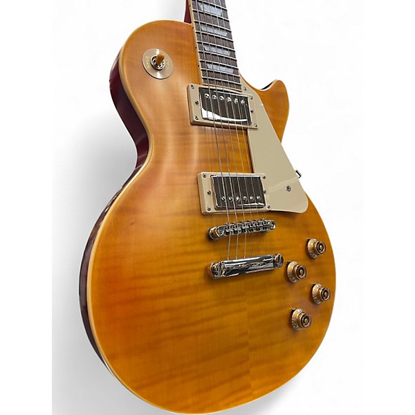 Used Epiphone Jo Bonamassa Signature Lazarus 59 Les Paul Standard Amber Solid Body Electric Guitar