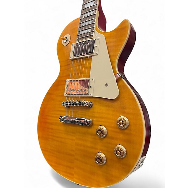 Used Epiphone Jo Bonamassa Signature Lazarus 59 Les Paul Standard Amber Solid Body Electric Guitar