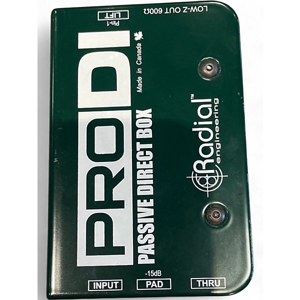 Used Radial Engineering PRODI Direct Box