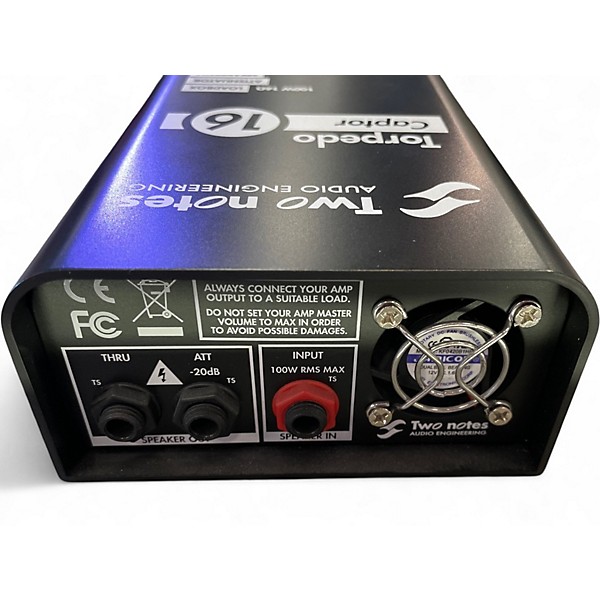 Used Two Notes AUDIO ENGINEERING Torpedo Captor 16 Power Amp