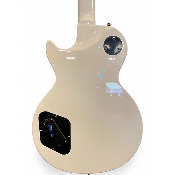 Used Epiphone Matt Heafy Les Paul Custom White Solid Body Electric Guitar