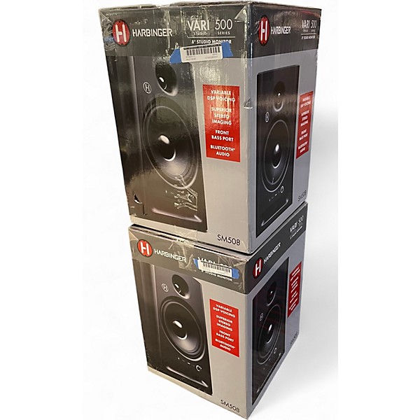 Used Harbinger SM508 PAIR Powered Monitor