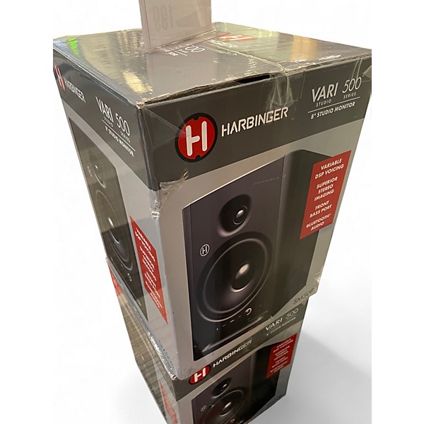 Used Harbinger SM508 PAIR Powered Monitor