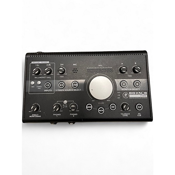 Used Mackie Big Knob Studio Volume Controller