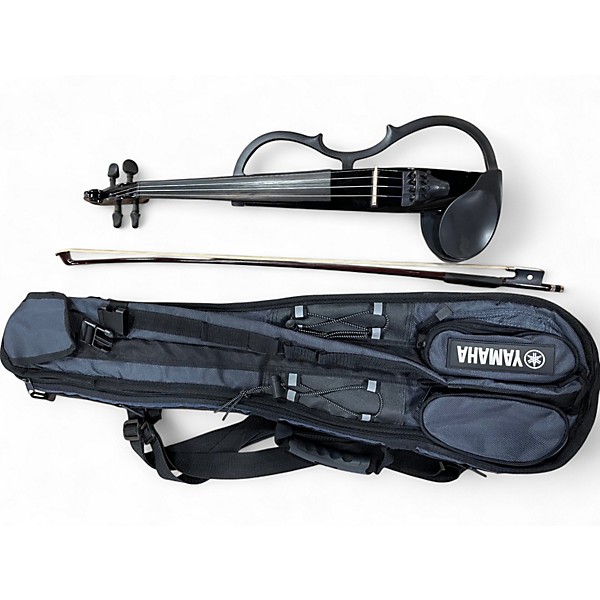 YAMAHA　ヴァイオリン　SV130 Yamaha Silent Violin SV130 Black Sv-130 Electric for sale