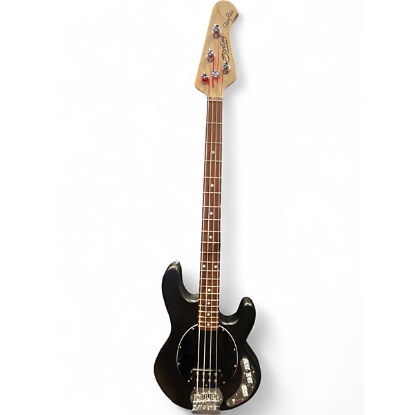 Used Sterling by Music Man Sub 4 Black Electric Bass Guitar