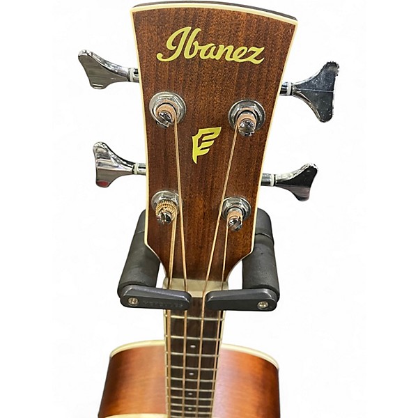 Used Ibanez PNB14E Mahogany Acoustic Bass Guitar