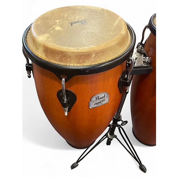 Pearl　Vintage Wood Conga　Made in Japan Used Pearl Primero Series conga pair Conga | Guitar Center