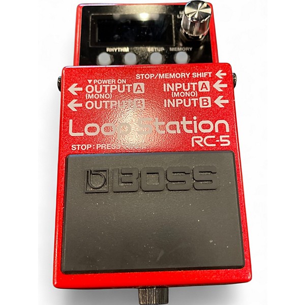 Used BOSS RC50 Loop Station Pedal
