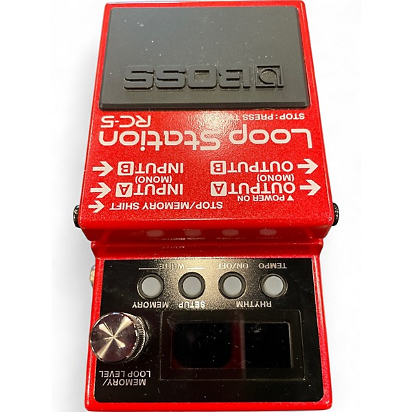 Used BOSS RC50 Loop Station Pedal