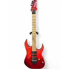 Used Ibanez RG6PCMLTD-SRG Sunset Red Gradiation Solid Body Electric Guitar