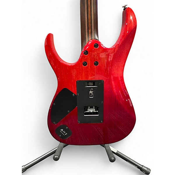 Used Ibanez RG6PCMLTD-SRG Sunset Red Gradiation Solid Body Electric Guitar