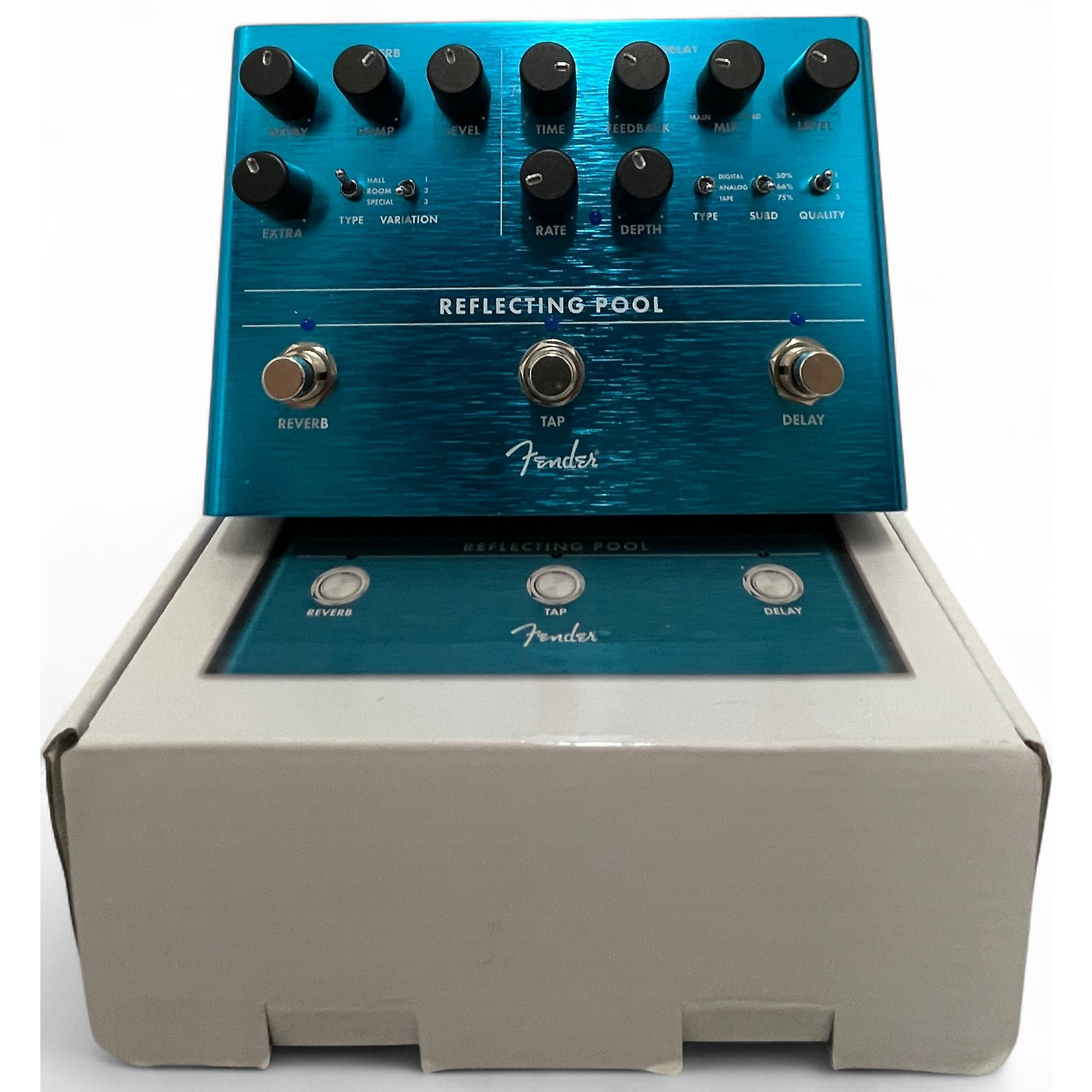 ギター reflecting pool / fender Used 2021 Fender REFLECTING POOL Effect Pedal | Guitar Center