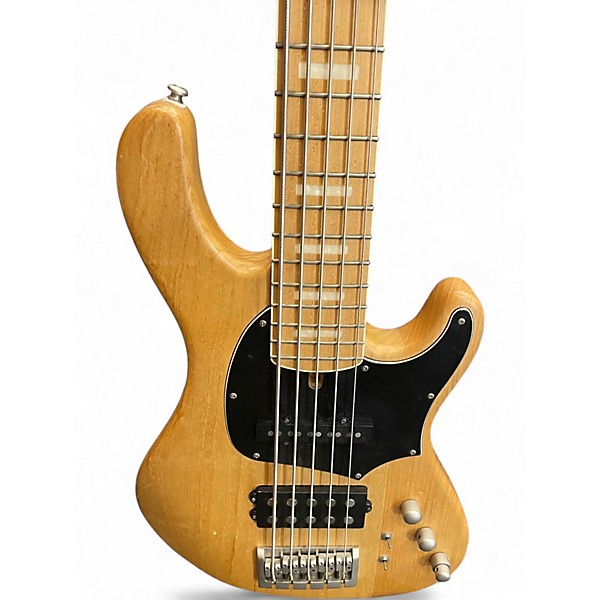 Used Cort GB75 Natural Electric Bass Guitar