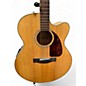 Used Fender CJ 290SCE Jumbo Natural Acoustic Electric Guitar thumbnail