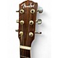Used Fender CJ 290SCE Jumbo Natural Acoustic Electric Guitar