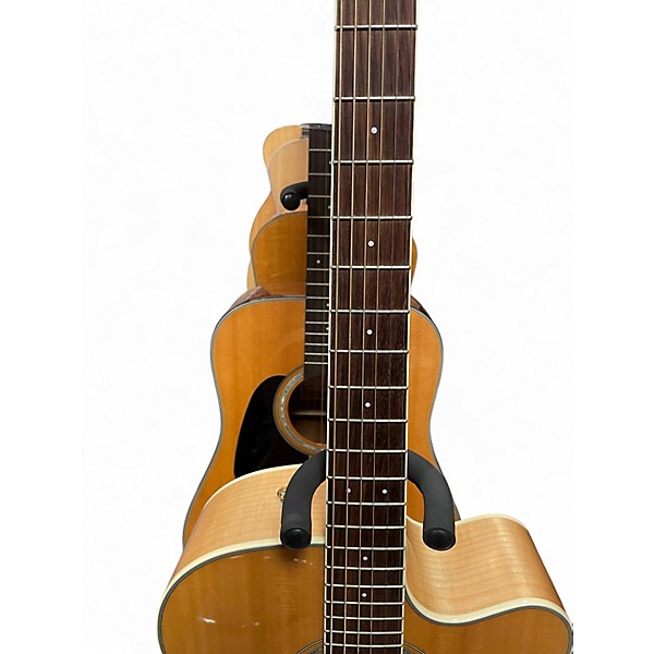 Used Fender CJ 290SCE Jumbo Natural Acoustic Electric Guitar