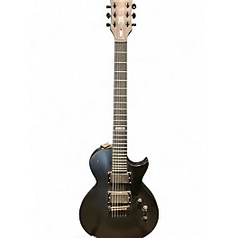 Used 2006 ESP LTD EC-500 Skull & Crossbones Black Solid Body Electric Guitar