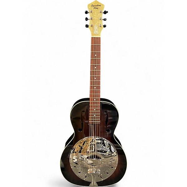 Used Recording King RR41 Vintage Sunburst Resonator Guitar