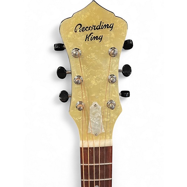 Used Recording King RR41 Vintage Sunburst Resonator Guitar