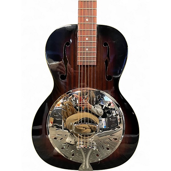 Used Recording King RR41 Vintage Sunburst Resonator Guitar
