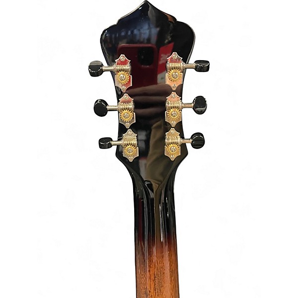 Used Recording King RR41 Vintage Sunburst Resonator Guitar