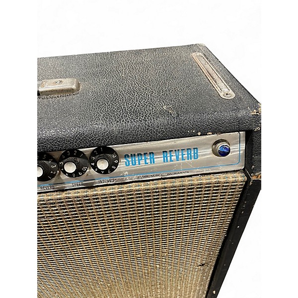 Vintage 1973 Fender Super Reverb 4x10 Tube Guitar Combo Amp