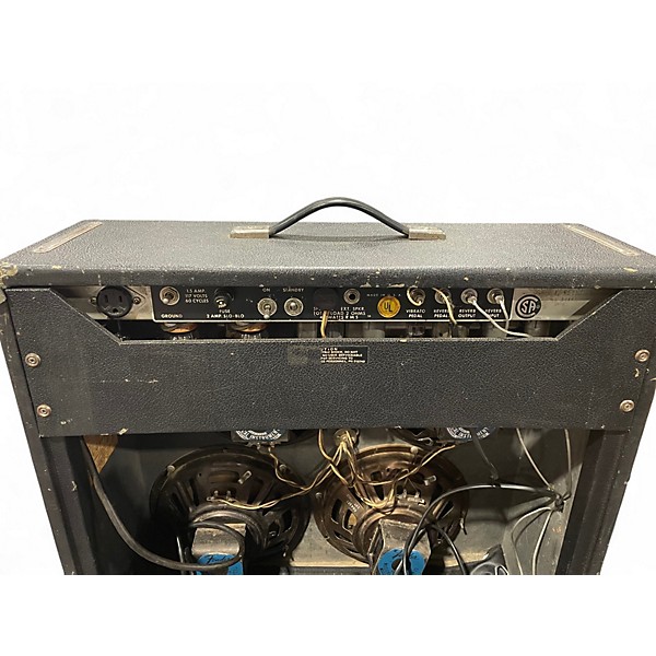 Vintage 1973 Fender Super Reverb 4x10 Tube Guitar Combo Amp