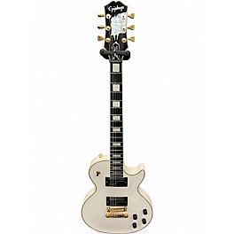 Used Epiphone Les Paul MKH Origins Custom White Solid Body Electric Guitar
