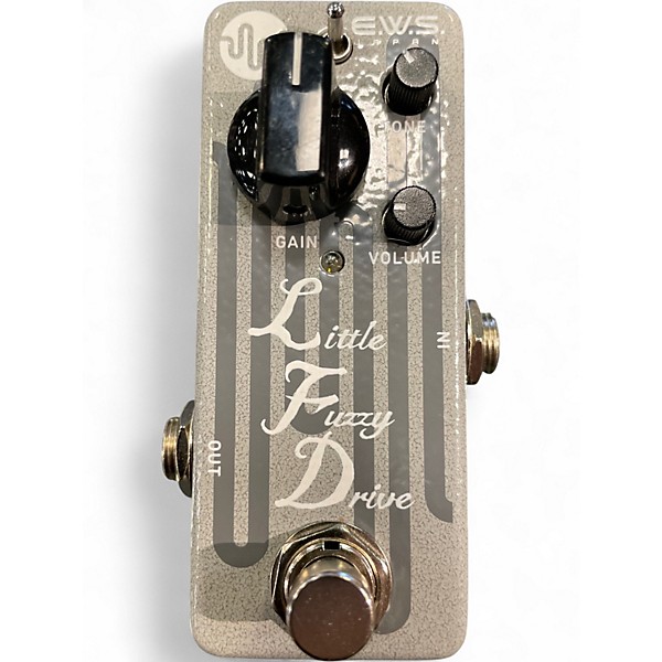 Used E.W.S LITTLE FUZZY DRIVE Effect Pedal