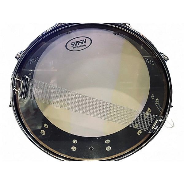 Used Remo 14X4.5 QUADRA PICCOLO SNARE  GOLD  Drum