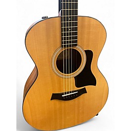 Used Taylor 114E Natural Acoustic Electric Guitar