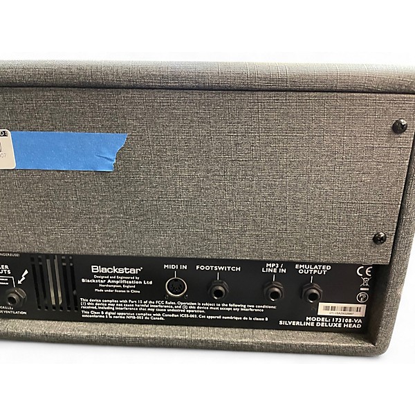 Used Blackstar SILVERLINE DELUXE HEAD Solid State Guitar Amp Head
