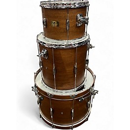 Used Pork Pie 3 Piece HIP PIG EASTERN MAHOGANY Drum Kit